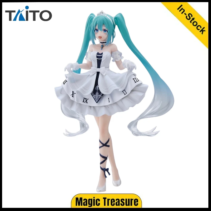 In Stock Original TAITO Fairy Tale Wonderland Hatsune Miku Cinderella (exclusive Color) 18cm Girl Gift Anime Model Character