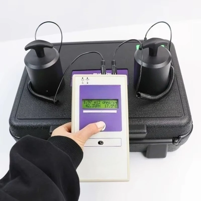 ACL-800 Heavy Hammer Surface Resistance Tester Weight Type Anti-static Floor Tester ANSI/ESD S4.1 Standard