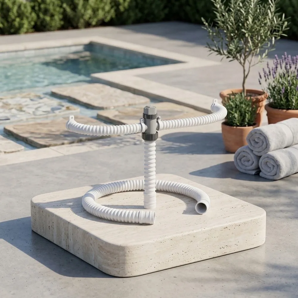 Grey Dual Separation Hose Plunger Valve For Intex Pool Parts Replacement Swimming Pool Fitting Connector Accessories Tool