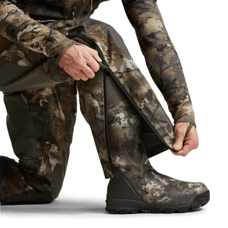 Hochwertiger Entenjagd-Anzug Tarnhose Hudson Latzhose – Detail 8