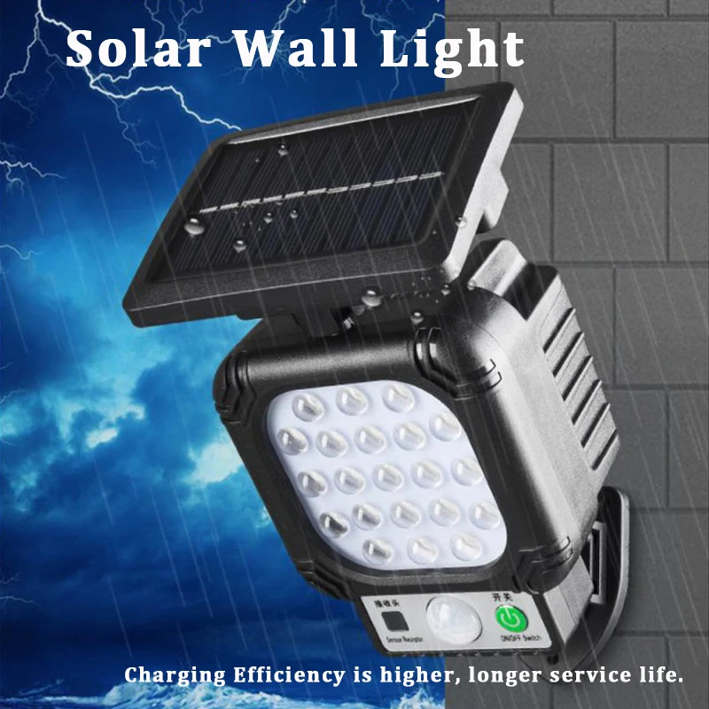 

Solar Sensor Street Light LED Waterproof Garden Lawn Outdoor For Courtyard Fence Gate Landscape Stair