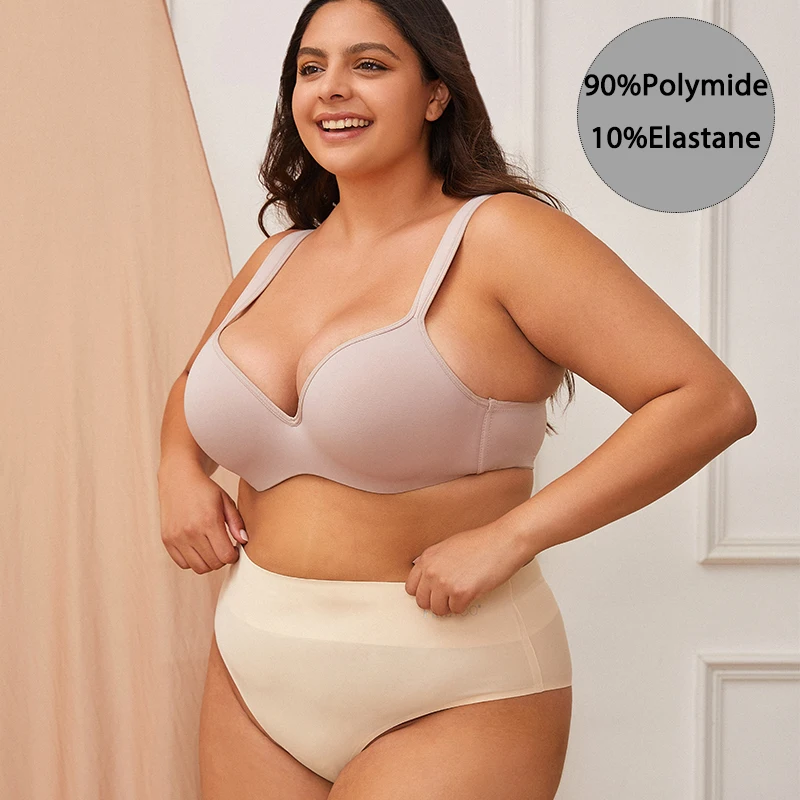 Women Bra Back Smooth Out Shaper Bra Plus Size Wide Band Bras Shapewear Back Fat Smooth Underwear Top Breast Shapers D Cup