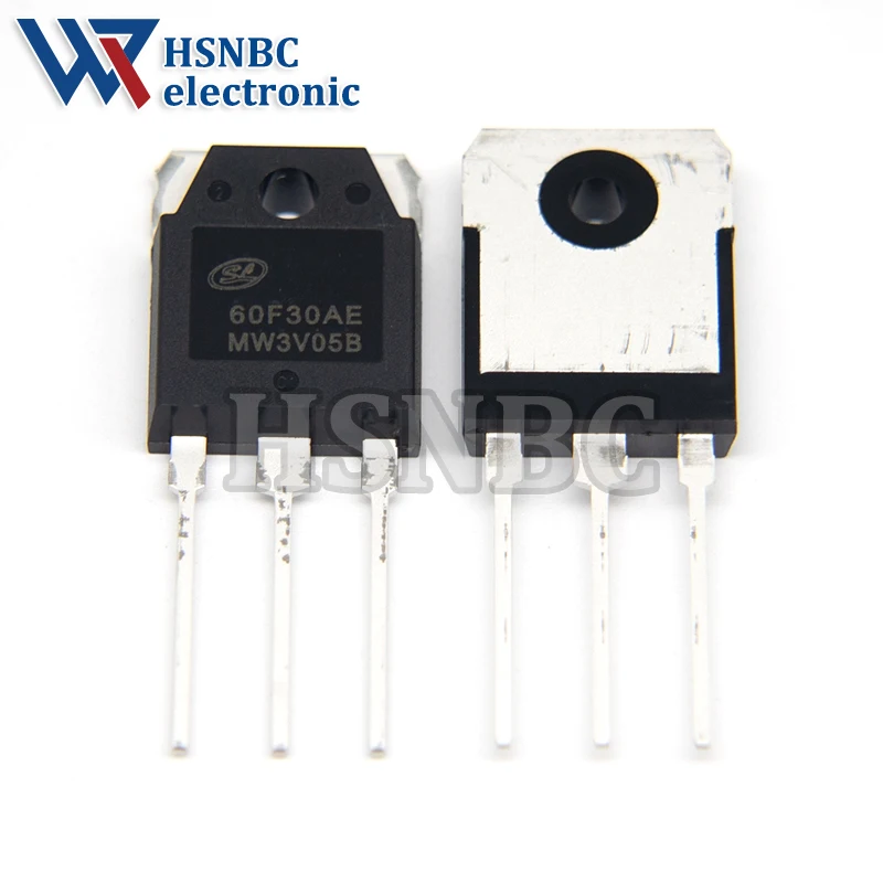 10 SZT. SFR60F30AEPN 60F30AE SFR60F30AE TO-3P 60A 300V Dioda Ultraszybka 100% Nowa Oryginalna — zdjęcie 5