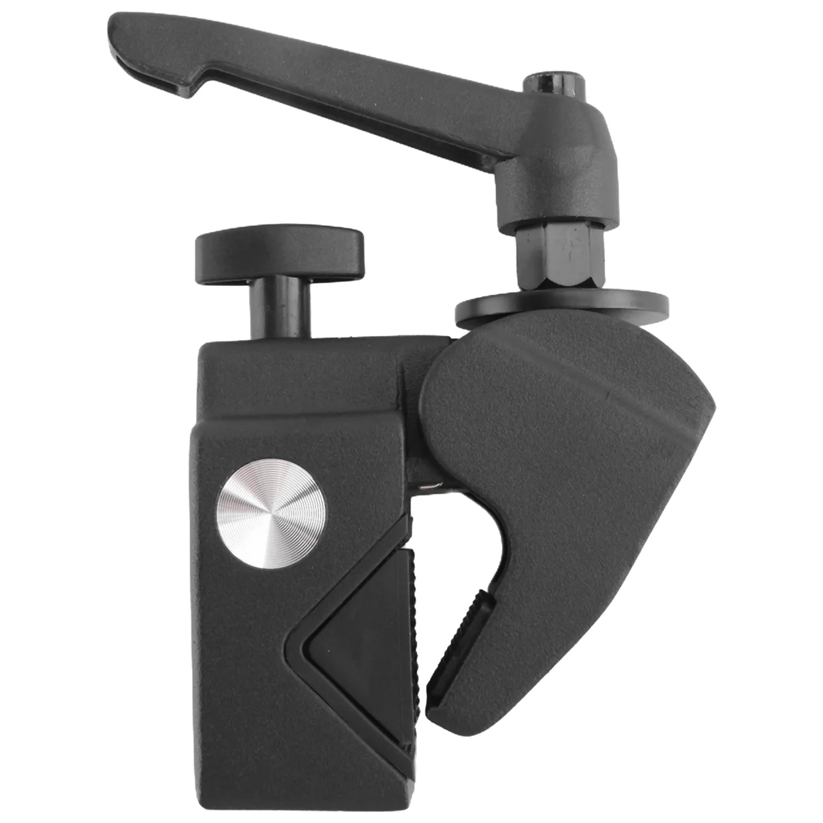 Grande super braçadeira estúdio multifuncional forte clipe c com 1/4in & 3/8in parafuso buraco para fotografia estúdio luzes guarda-chuva