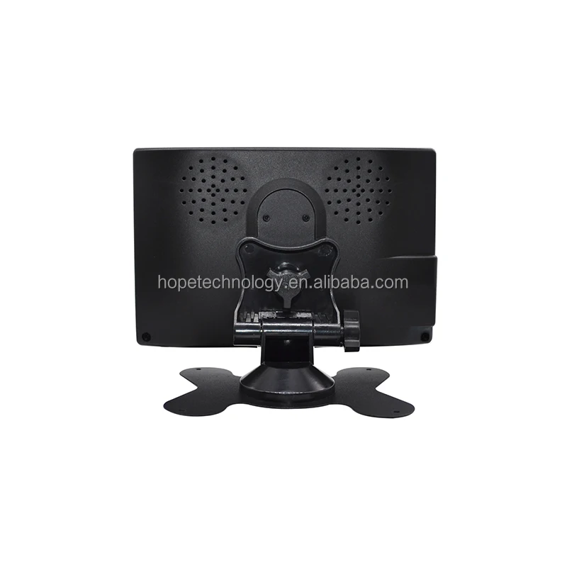 Heißer Verkauf 1024x600 Quad Display 7 Zoll Monitor TFT LCD Rückansicht Lkw Bus Auto Monitor