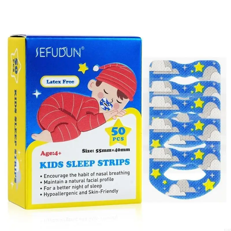 

Kids Sleep Strips Advanced Gentle Mouth Tape for Better Nose Breathing Nighttime Sleeping Mouth Breathing