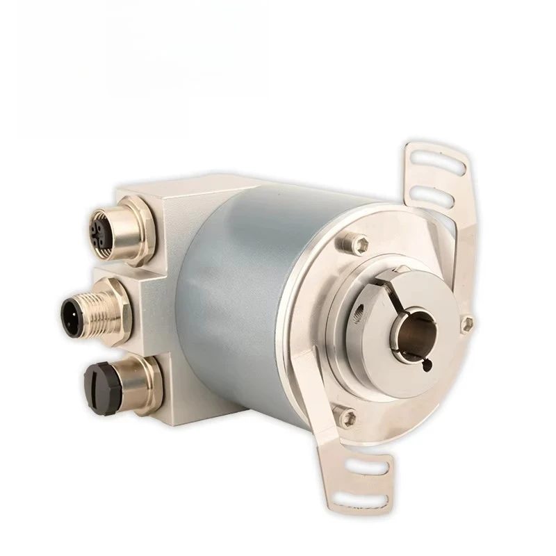 RGS/M58C Profinet Optical Single-turn Multi-turn Blind Hollow Shaft Double Wing Torque Arm High Precision Absolute Encoder