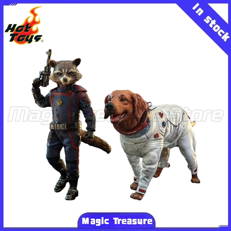 

【MT】Hot Toys MMS708 "Guardians of The Galaxy 3" Ракетный енот и Cosmo в масштабе 1:6, коллекционный набор, подвижная модель, коллекция игрушек
