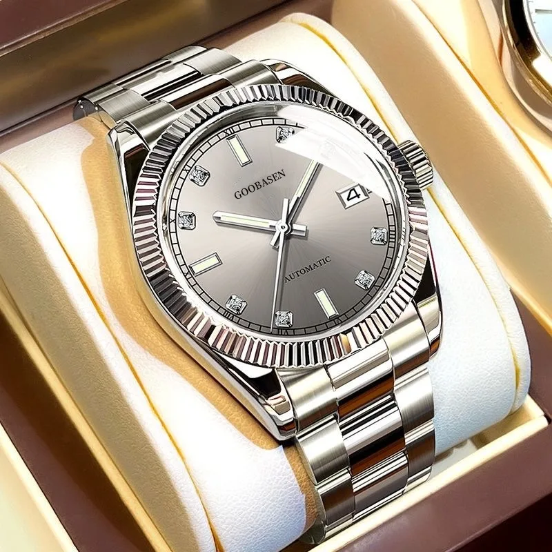 

New Arrival High-End Men's Watch: Waterproof, Luminous, and Mechanical-Style Replica