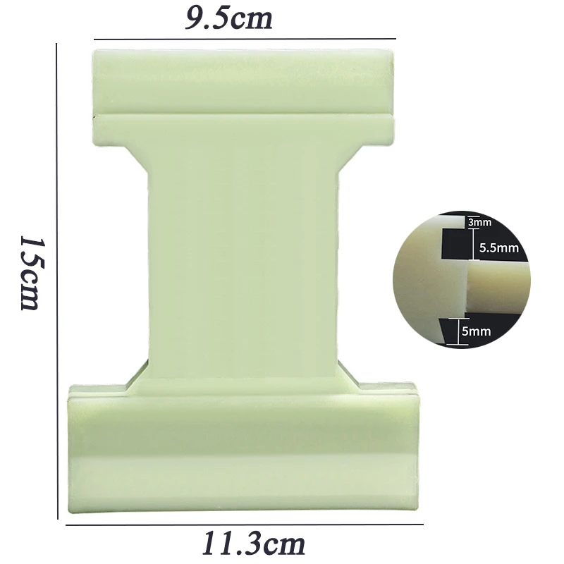 1pc 4 In 1 Multifunctional Flooring Installation Nylon Knock Block Building Supplies For Smooth Composite Board Assembly