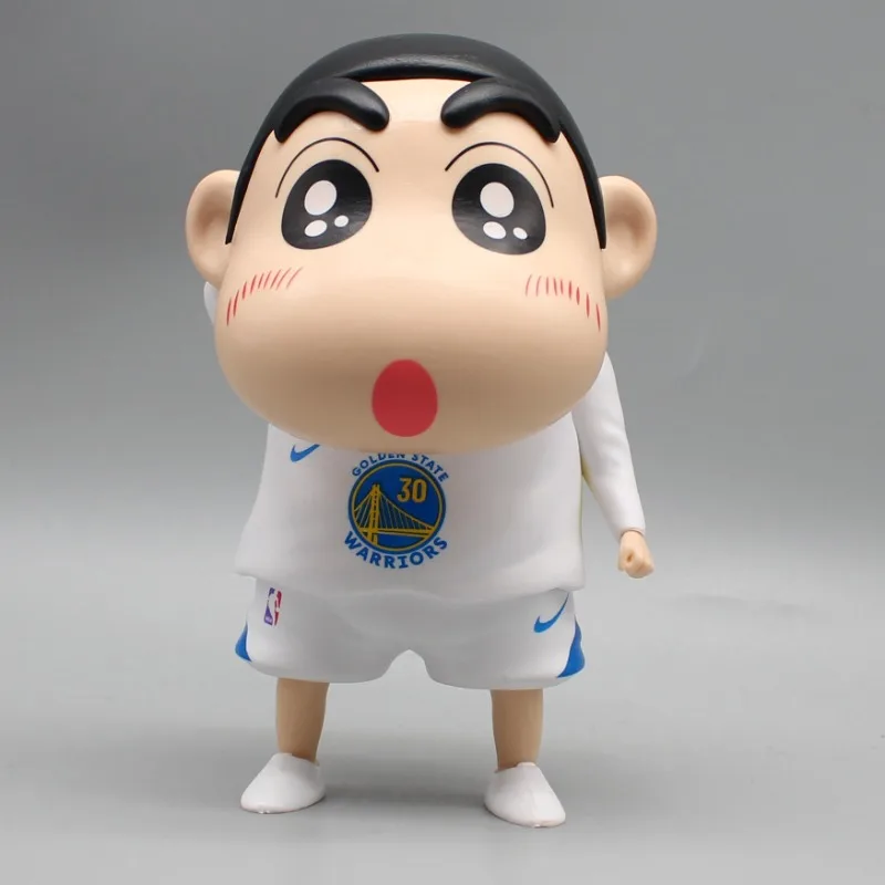 15cm Crayon Shin-chan Figures Funny Nohara Shinnosuke Action Figure Jersey Cute Xiaoxin Anime Model PVC Collection Ornament Toys