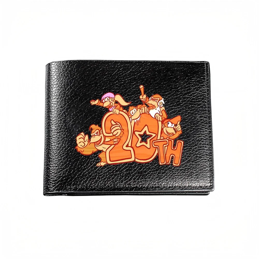 Twenty First Anniversary Celebration Design Men's Wallet Card Holder Fashion Business Casual Style