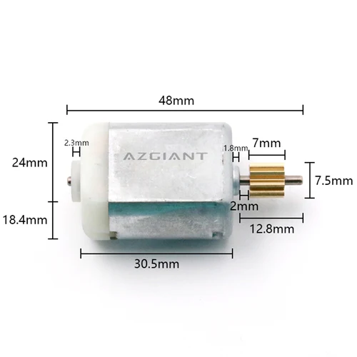 Imagen 2 del producto FC-280SC-16200 para Peugeot Expert RCZ Partner 1007 308 508 5008 3008 208 2008 207 Motor actuador de bloqueo de pestillo de puerta lateral de coche 8 dientes