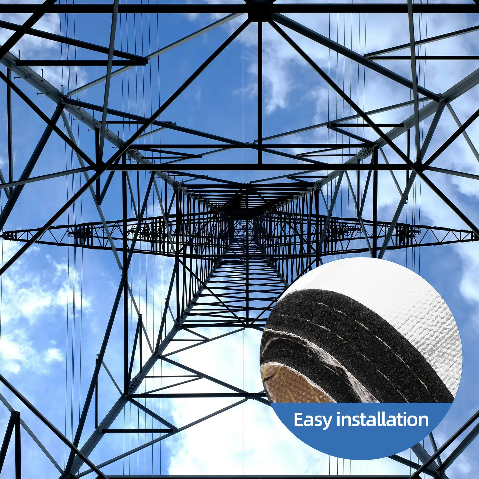 Metal Heat Shield Sleeve Electrical Wire Insulation Flexible Protection Short Circuit Leak Prevention High Temperature Resistant