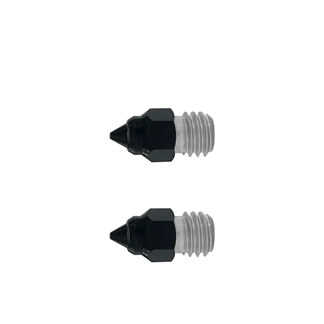 

2Pcs Ender3 S1 Nozzle High Carbon Steel Fluorocarbon Coated PETG Printing Artifact 3D Printer Nozzle MK8