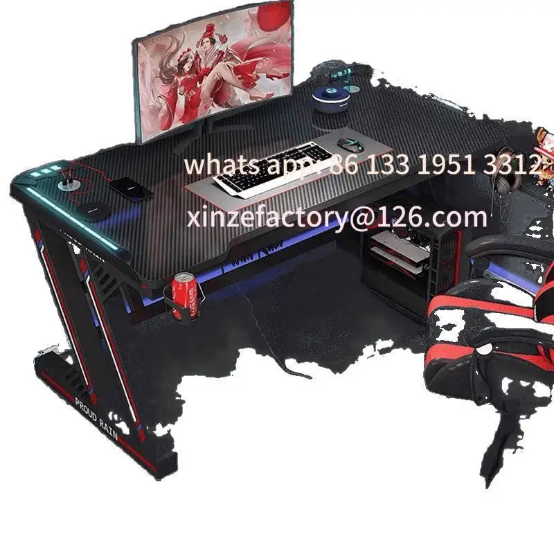 

Computer desk, e-sports table, desktop computer, home professional game table, bedroom writing desk, desk