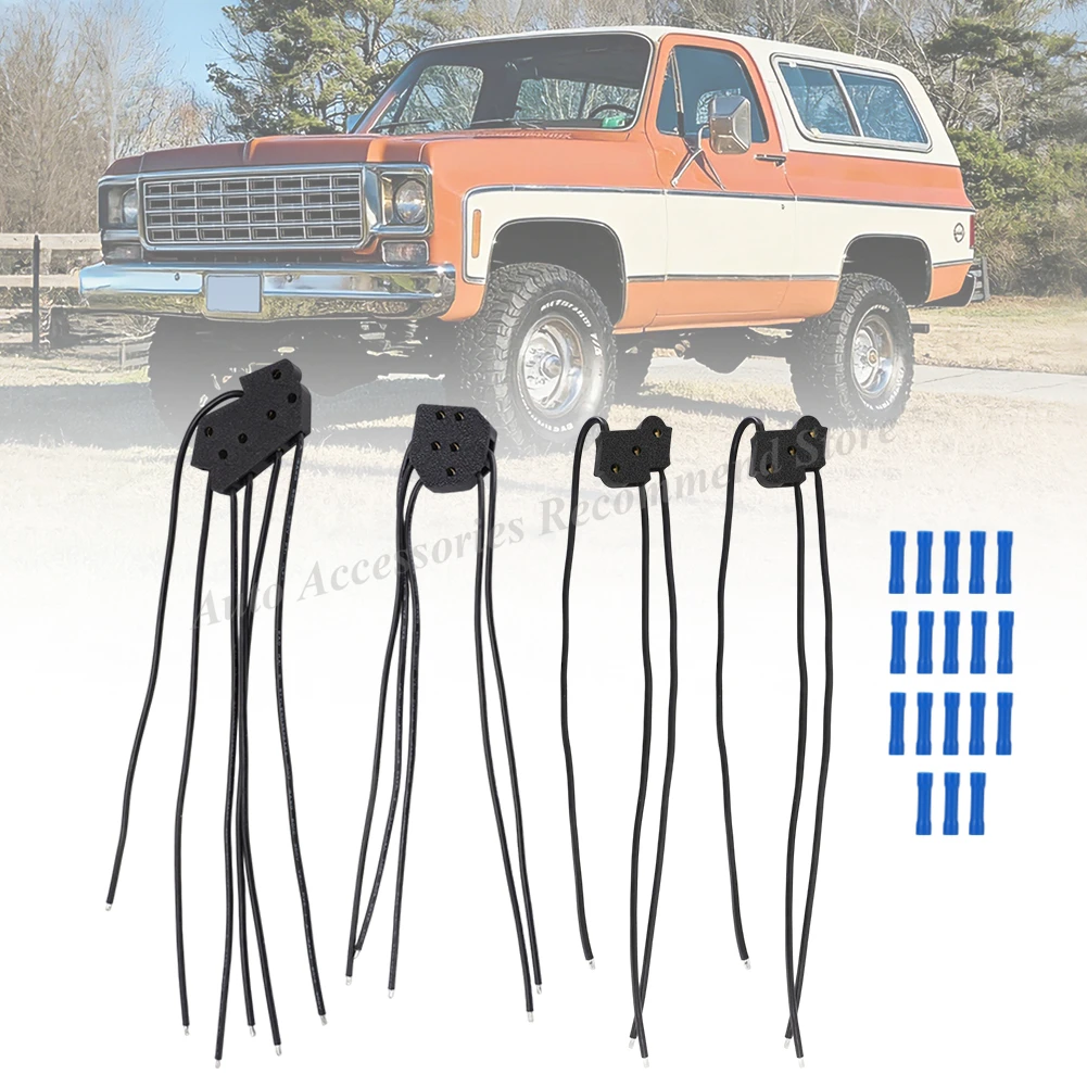 Conectores y Cables para Interruptor de Bloqueo de Ventanillas Eléctricas para Camionetas Chevy GMC de los Años 80, C10, K5 Blazer, Monte Carlo, Regal, EL Camino