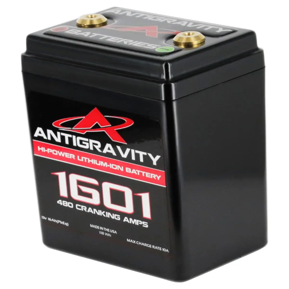 

Antigravity AG-1601 Small Case Lithium Motorcycle Battery – Lightweight High-Performance Starter Battery for, Customized