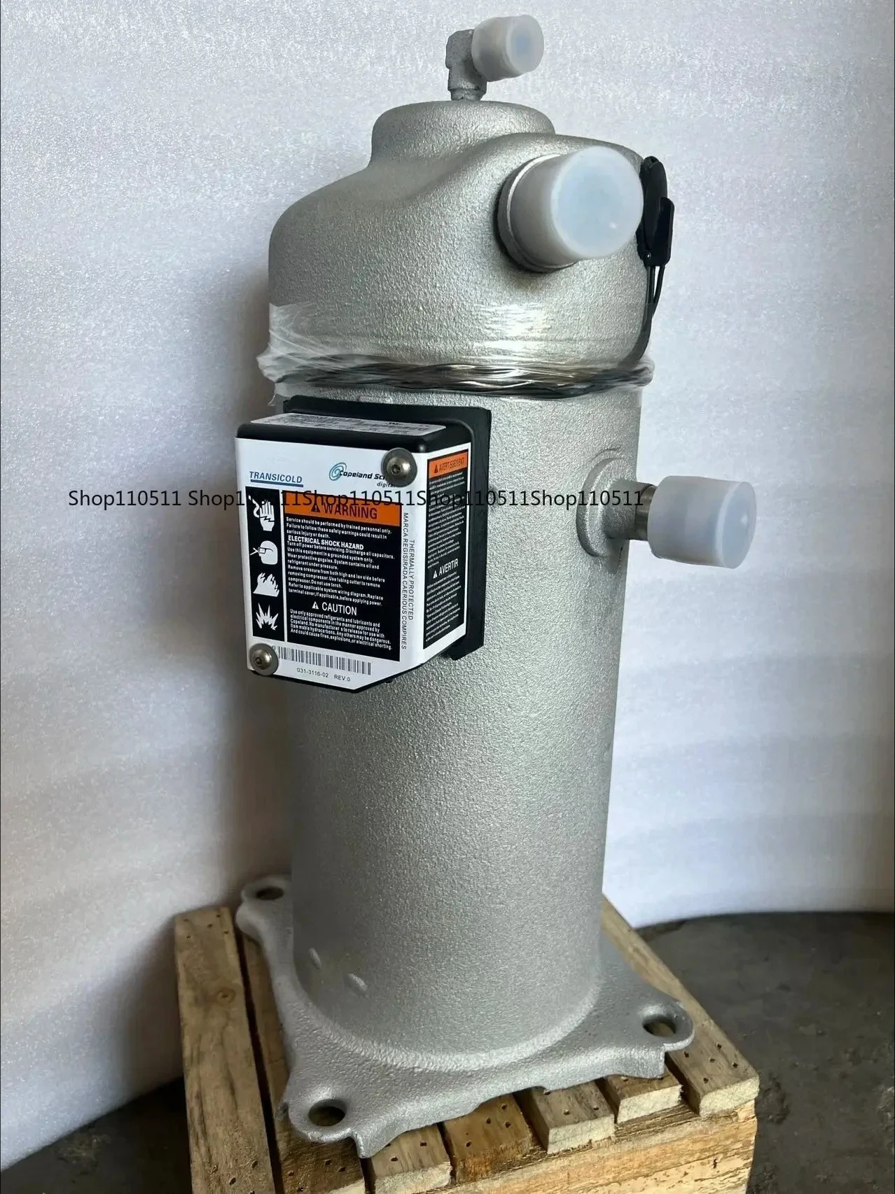 2025 ZMD18KVE-TFD-275 Refrigeration Copeland Scroll Compressor ZMD18KVE-TFD-977 R134a 3PH 460V 60Hz 380-420V 50 Hz