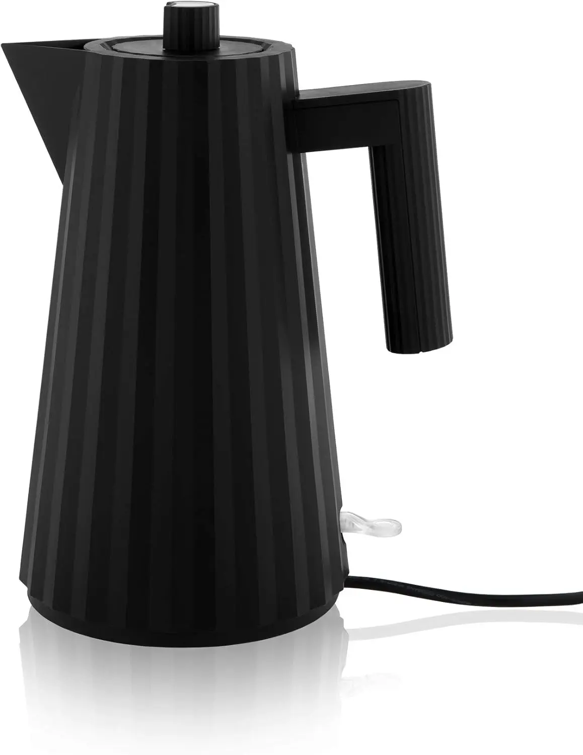 Electric Kettle in Thermoplastic Resin, US Plug 1500W, 57.5 fl oz, Black