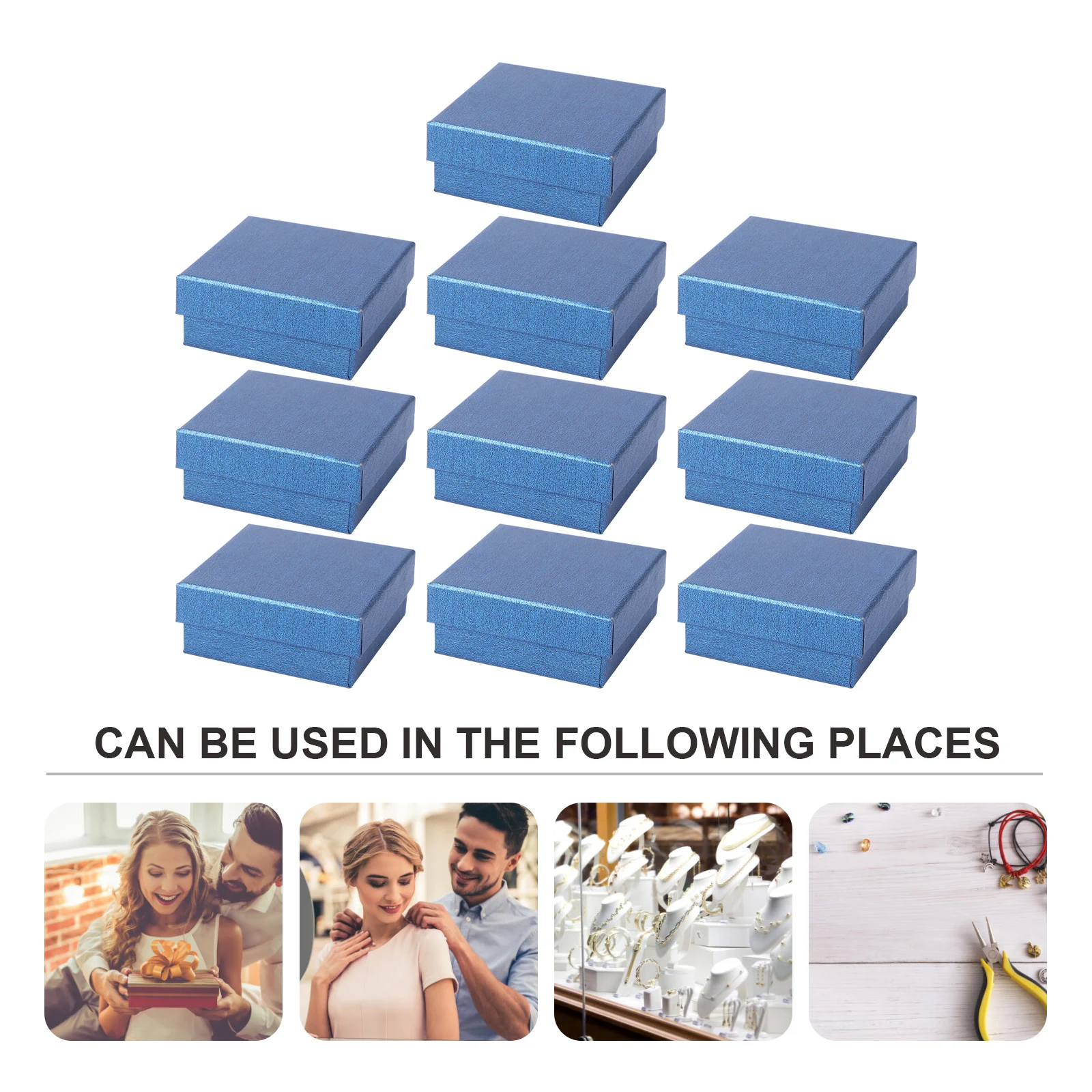 

10 шт., шкатулка для драгоценностей для женщин, винтажный стиль, украшение для хранения, серьги, ожерелье, браслет, контейнер, ретро-витрина