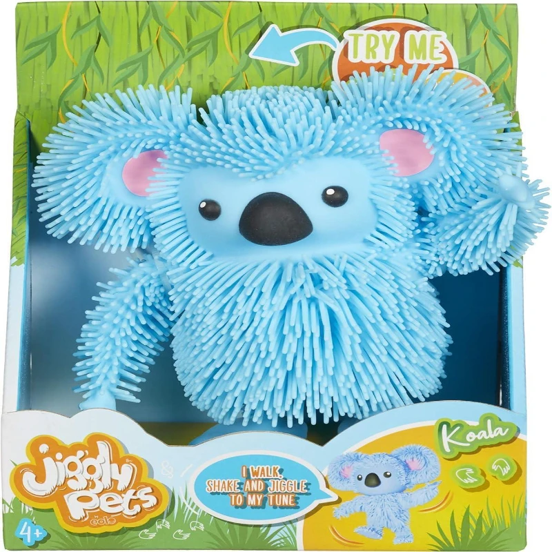 

Jiggly Pets Koala Blue Interactive Electronic Koala toy with sounds music