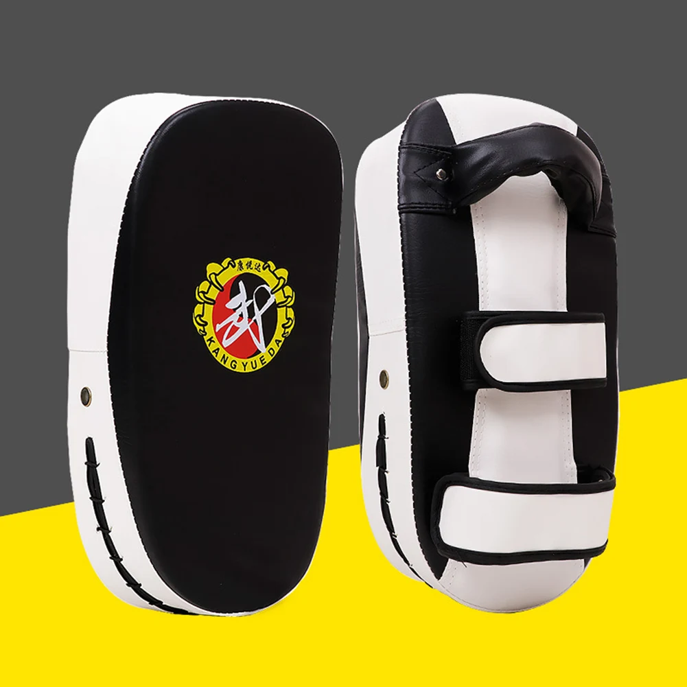 Taekwondo Boxing Target Arc-Shaped Kick Punch Shield Pad Adjustable Karate Punching Pad for Martial Arts Training