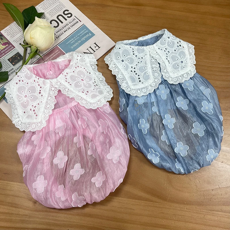 

Summer Dog Dress Small Dog Clothes Cat Skirt Chihuahua Puppy Dresses Maltese Poodle Yorkie Schnauzer Pomeranian Bichon Clothing