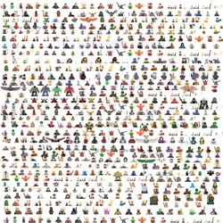 Random Minifigure Model Building Blocks Kids Toys Gifts For Boys Girls 2025