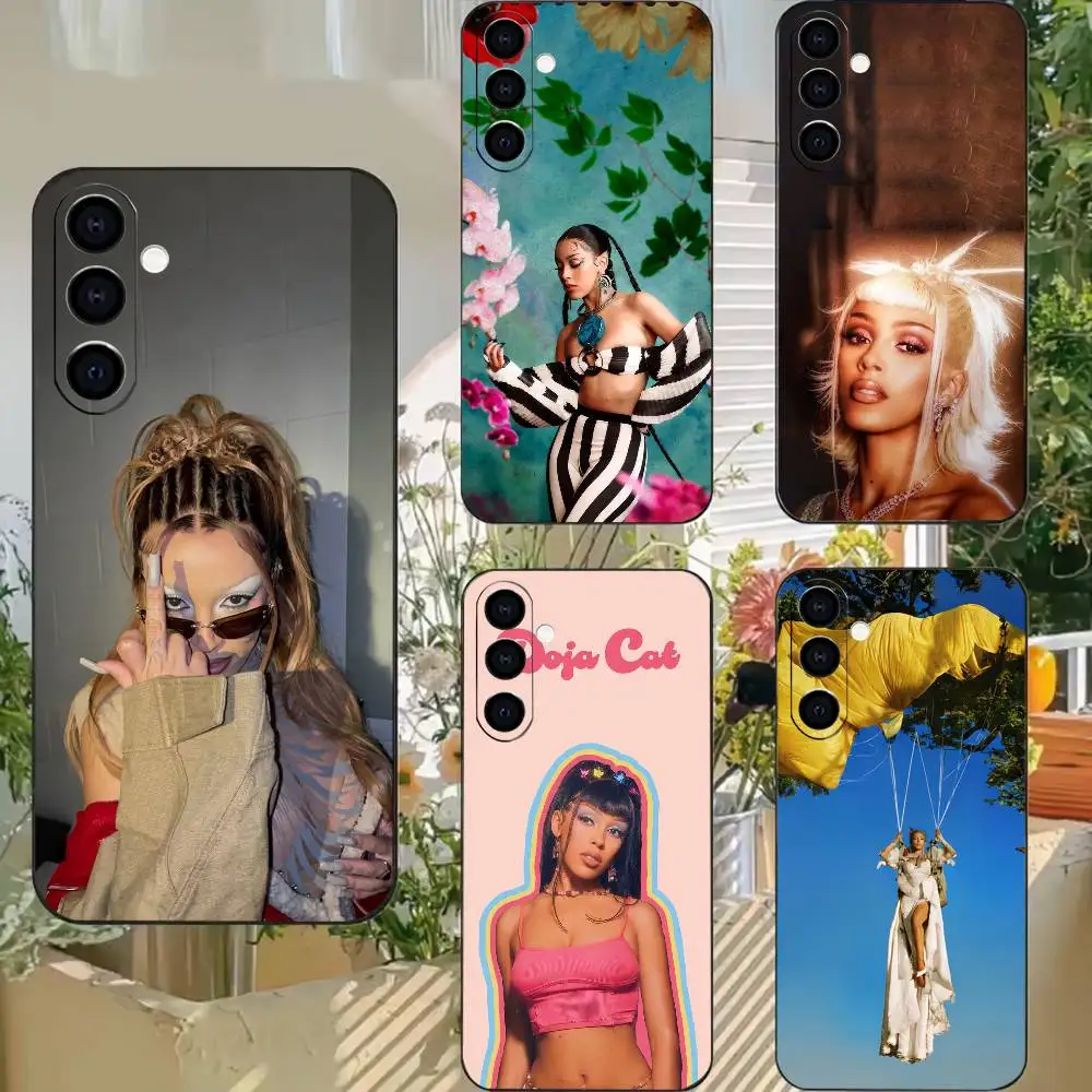 pop singer Doja C-Cat Singer  Phone Case For Samsung A72,A71,A72,A70,A53,A52,A51, Black Soft Cover TPU