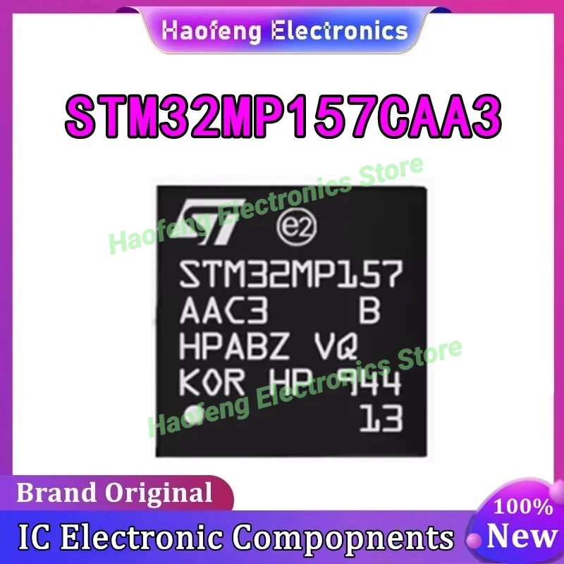 Nuevo chip microcontrolador Original STM32MP157CAA3 TFBGA-361 de 32 bits en stock