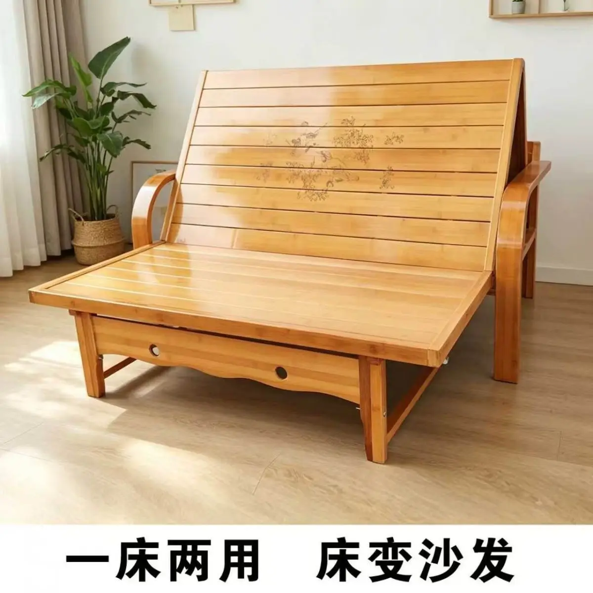 Folding dual-purpose sofa bed single double lunch break household activities multi-functional sofa bed integrated dual-purpose