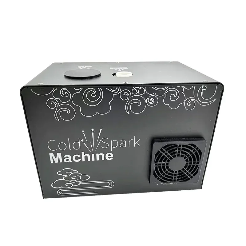 2in1 Flightcase New electromagnetic heating Cold Fireworks Spark Machine for Wedding Party cold spark fountain machine