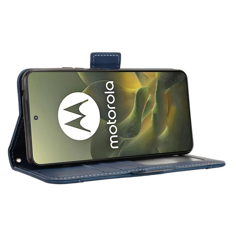 حافظة لهاتف موتورولا موتو إيدج 70 5G حافظة جلدية فاخرة قابلة للطي متعددة فتحة للبطاقات لهاتف موتورولا موتو X70 Air 5G #1