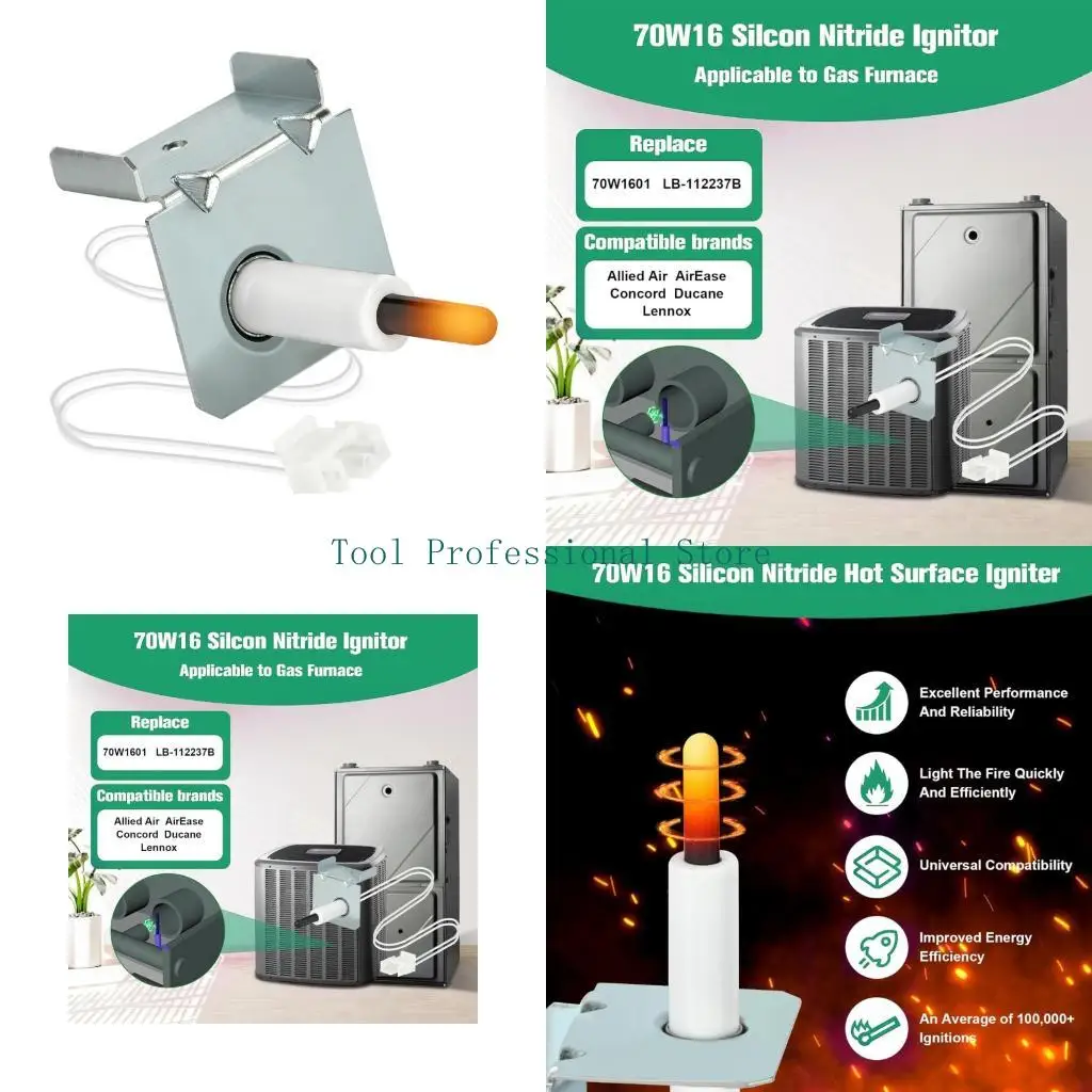 

57QF быстрый прогрев воспламенителя 70W16 достигает 1500C за 20 секунд для печей
