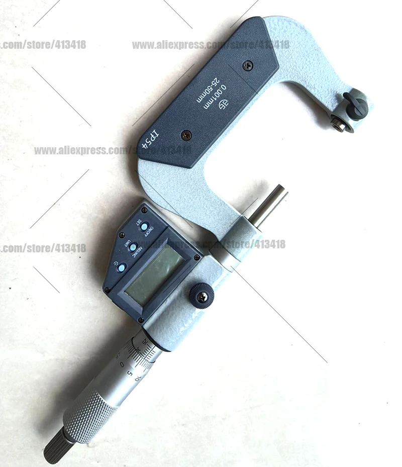 XIBEI IP65/54 برغي الموضوع ميكرومتر 0-25 مللي متر 25-50 مللي متر 50-75 مللي متر 75-100 مللي متر قياس 0.001 مللي متر خارج ميكرومتر العالمي