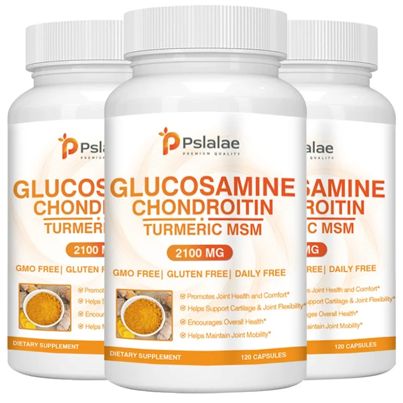 

Glucosamine Chondroitin Turmeric & MSM Advanced Joint & Cartilage Formula, Supports Healthy Joints, Mobility & Cartilage