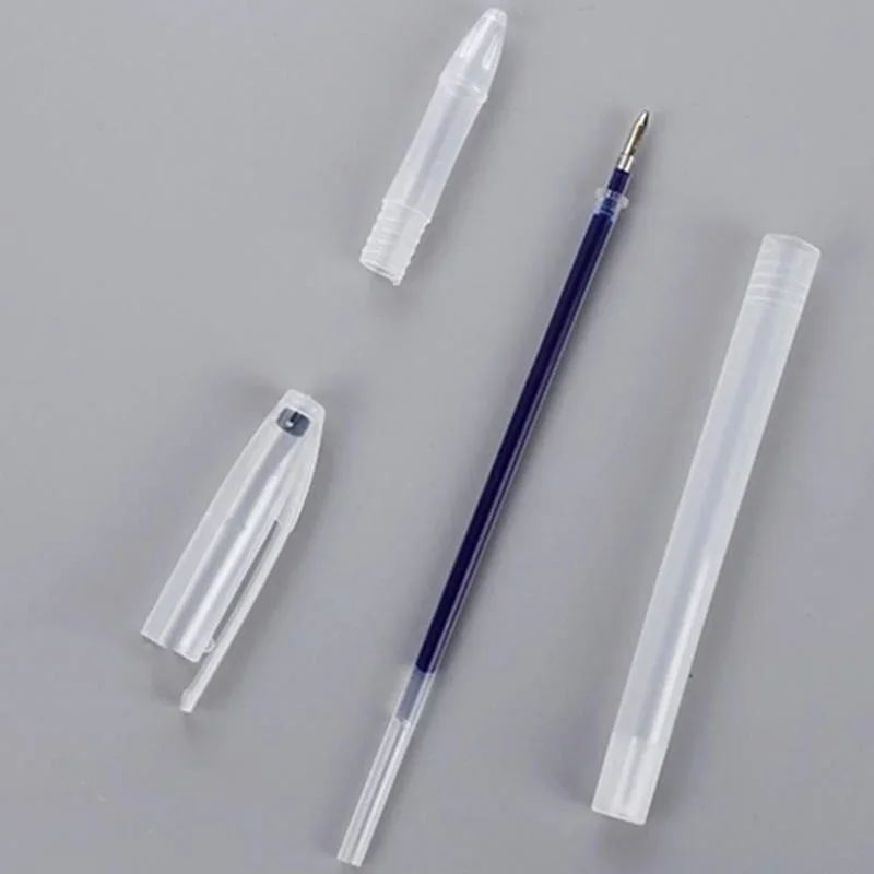 5pcs Gel Pen Shell penna a sfera Shell Cover penna trasparente Cover penna trasparente