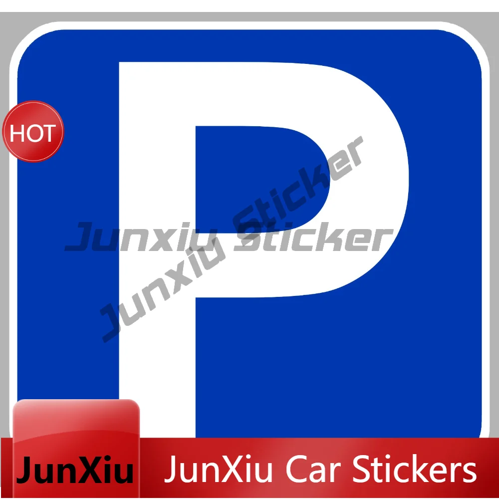 Cool Vinyl Decal Parking Camping For Caravan Body Travel Case Outdoor Toolbox Waterproof Sticker