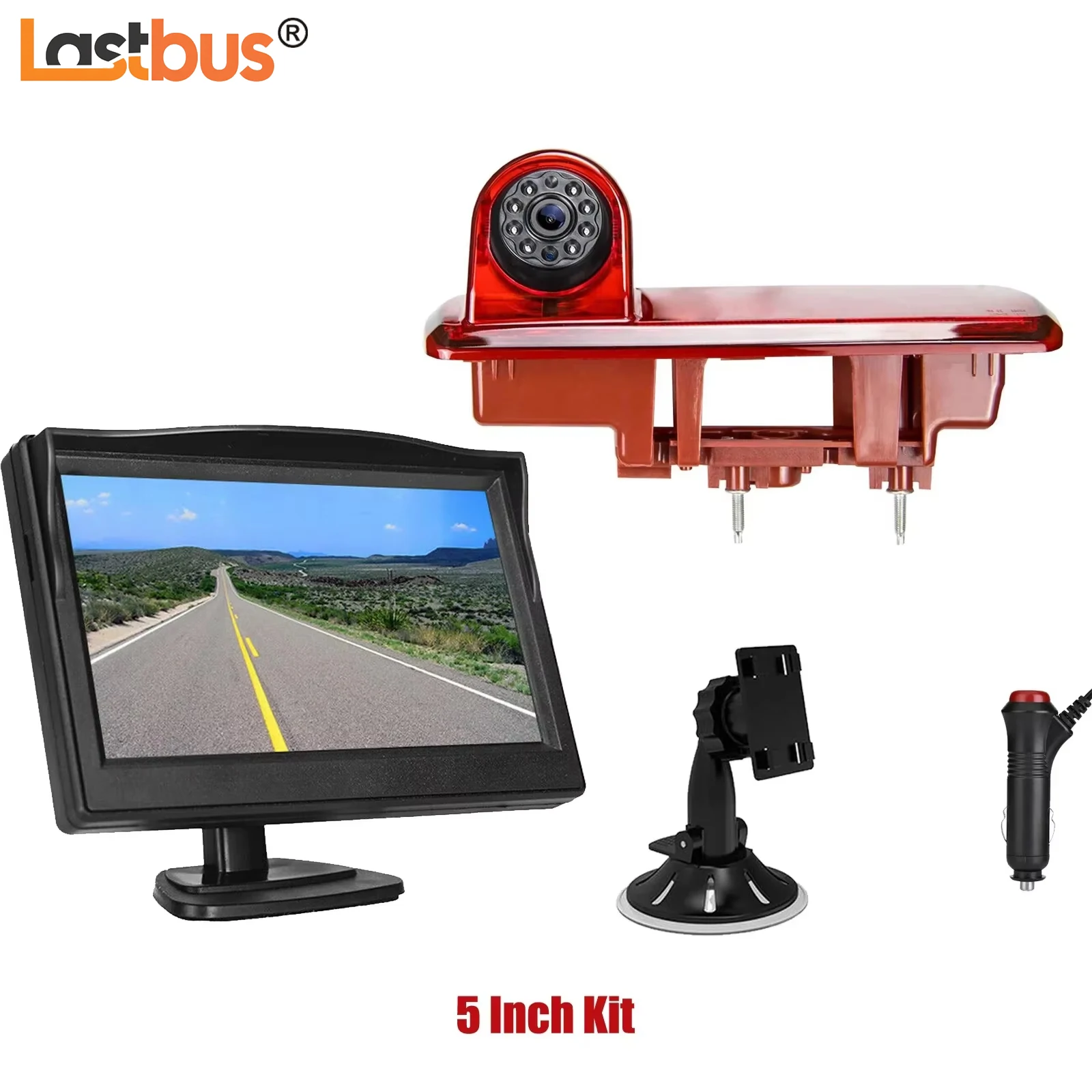 

Lastbus Car 3RD Brake Light Rear View Reversing Camera Backup For Fiat Talento Nissan NV300 Renault Traffic Nissan Primastar