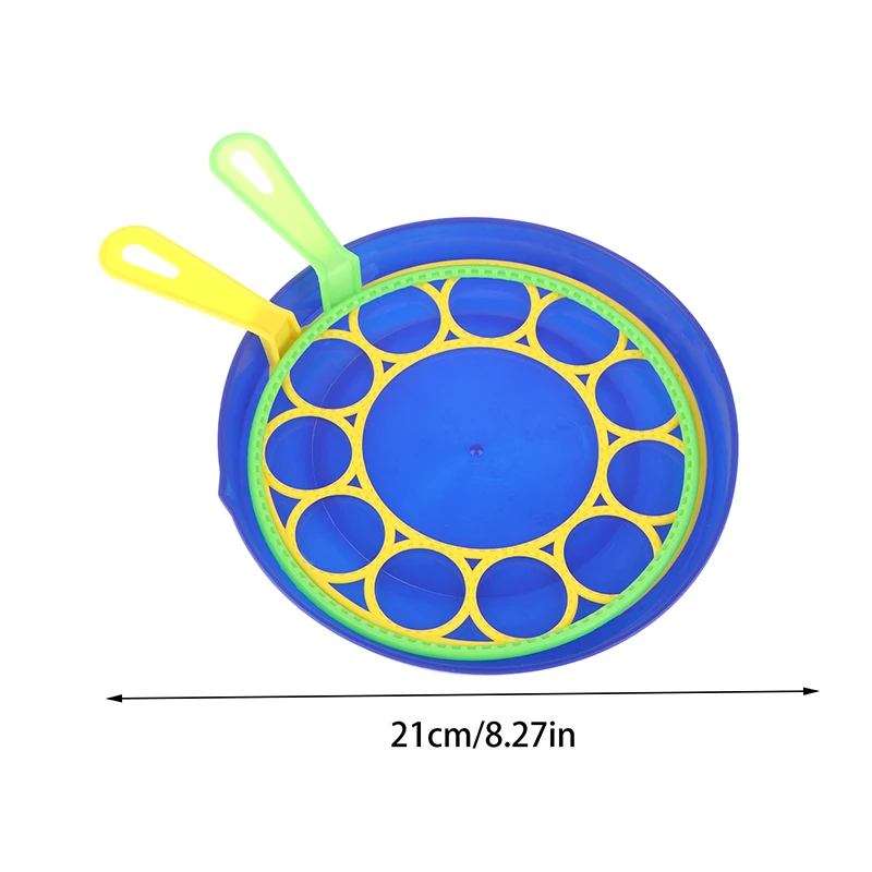 어린이 큰 거품 지팡이 키트, 멋진 거품 원형 소품, 부모-자녀 상호 작용 소품, 야외 놀이 장난감