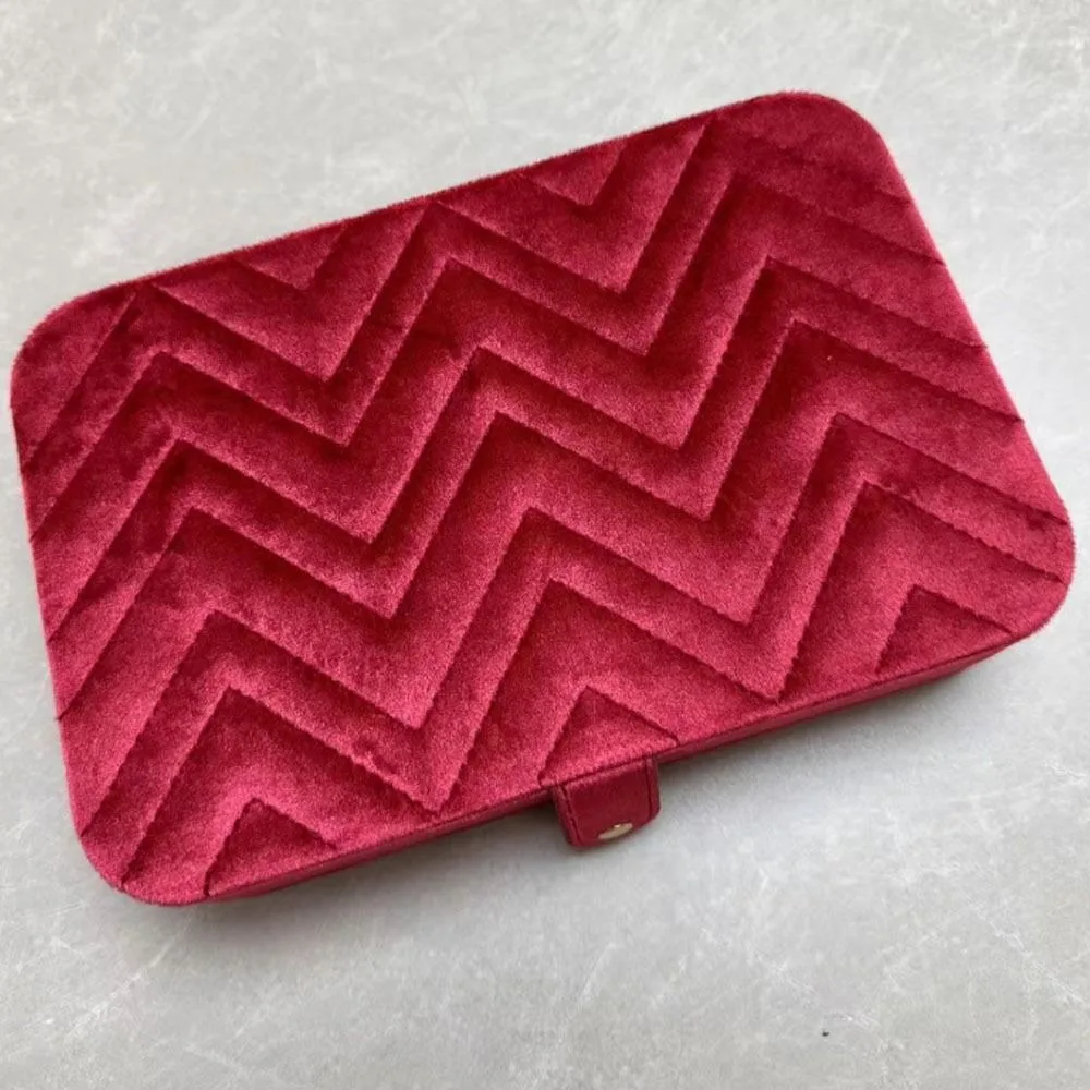 

Rings Necklace Jewelry Packing Bag Bracelet Earrings Organizer Jewelry Storage Case Large Capacity Velvet Jewelry Holder Gift