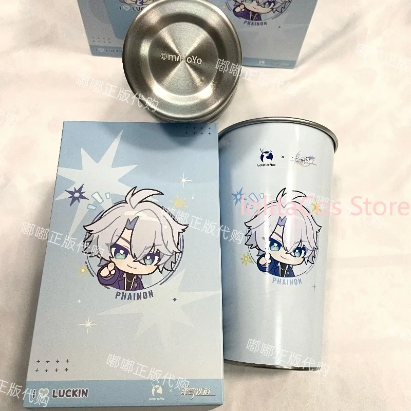 

Оригинальная аниме-кружка Honkai: Star Rail Collab Phainon Castorice, меняющая цвет, для чая и воды, коллекционный значок, стенд, подарок для фанатов
