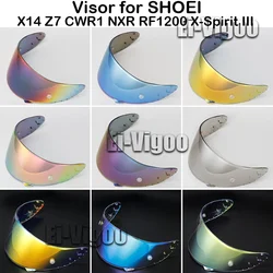 Helmet Visor for SHOEI X-14 X14 Z-7 Z7 CWR-1 CWR1 NXR RF-1200 RF1200 X-Spirit III XSpirit 3 X-Fourteen X Fourteen RYD CWR-F CWRF