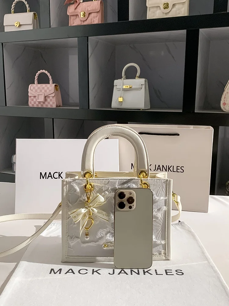 

Ma Jankles Faion Tassel Tote Bag Casual Heart ape Handbag Soft PU Leather Single oulder Handbag for Young Adults