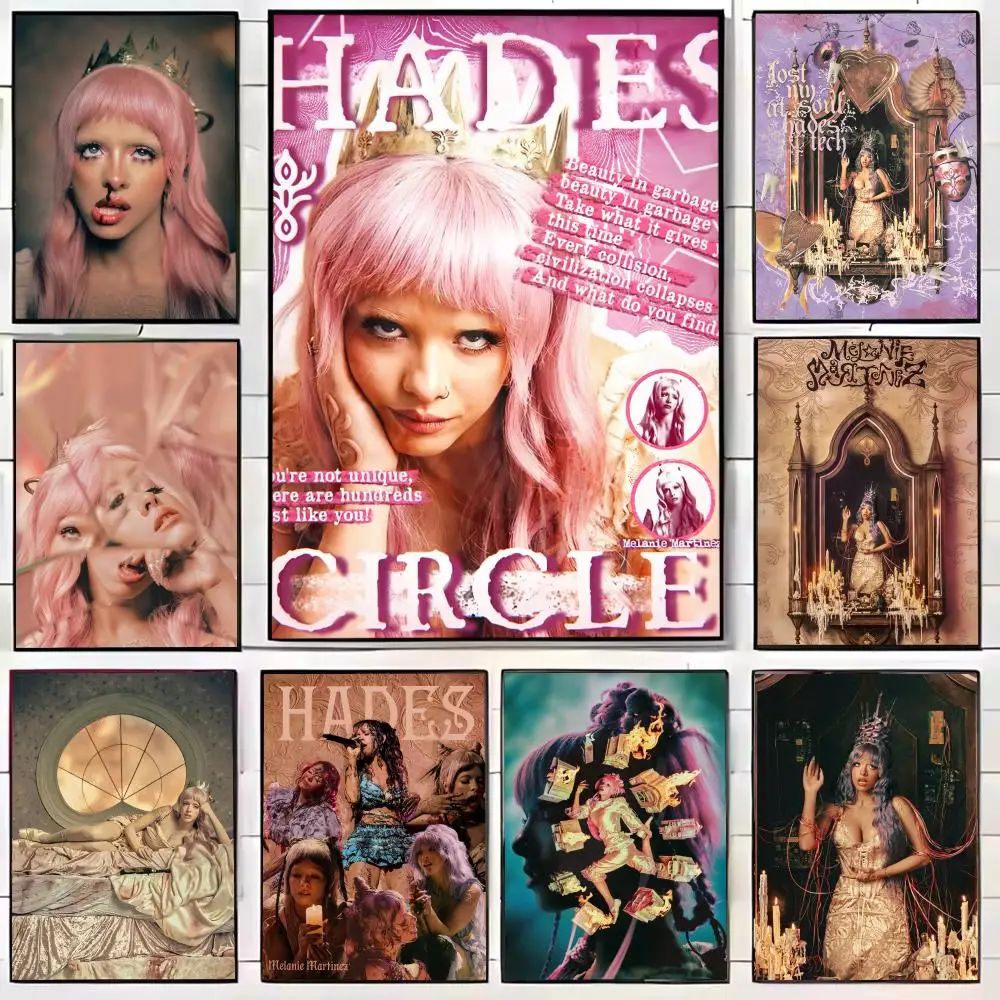 Singer Melanie Martinez Hades 2026 Poster Decorative Wall Art for Living Rooms, Bedrooms, Bars & Cafés, Stylish Home Décor Gift