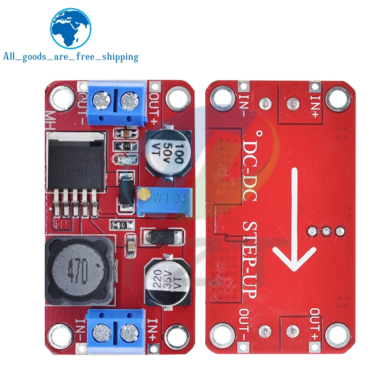 5A DC-DC Step Up Power Module Boost Volt Converter 3.3V-35V To 5V 6V 9V 12V 24V XL6019 image 4