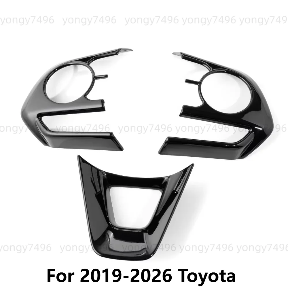 amelioration-automobile-pour-toyota-rav4-corolla-cross-suzuki-swace-touring-sport-2019-2026-garniture-de-commande-au-volant-noir-brillant