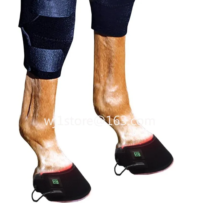 Flexible Built-in Battery 660nm 850nm Infrared Pain Relief Red Light Therapy Horse Hoof Wrap Boots