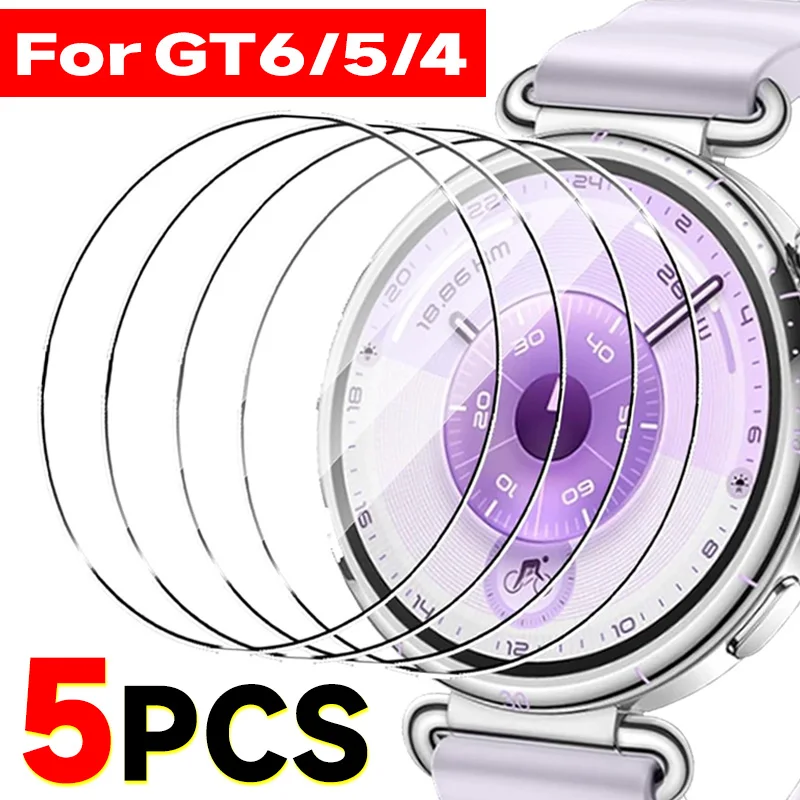 

Screen Protector for Huawei Watch GT 6 5 4 Series 41mm 46mm Tempered Glass Anti Scratch Protective Film for HUAWEI GT6 GT5 Pro